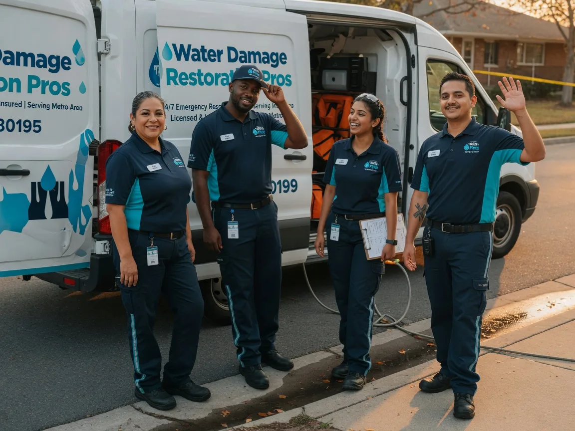 Water Damage Restoration company in Larimore, ND