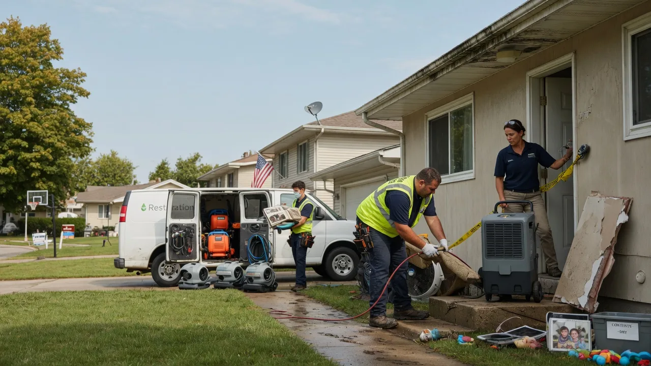 Water Damage Restoration in Larimore, ND near me